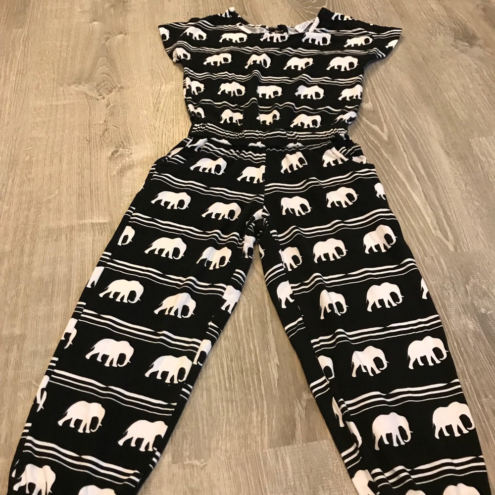 Ava Sky girls Romper, size 6